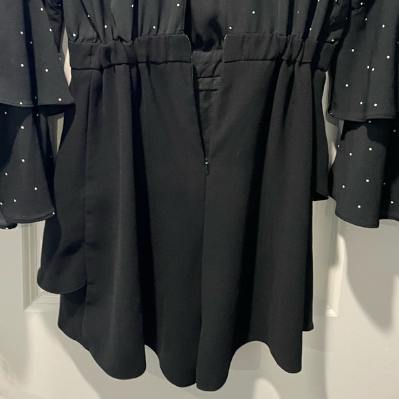 NWOT River Island Black Dressy Size 12 Romper - Picture 9 of 11